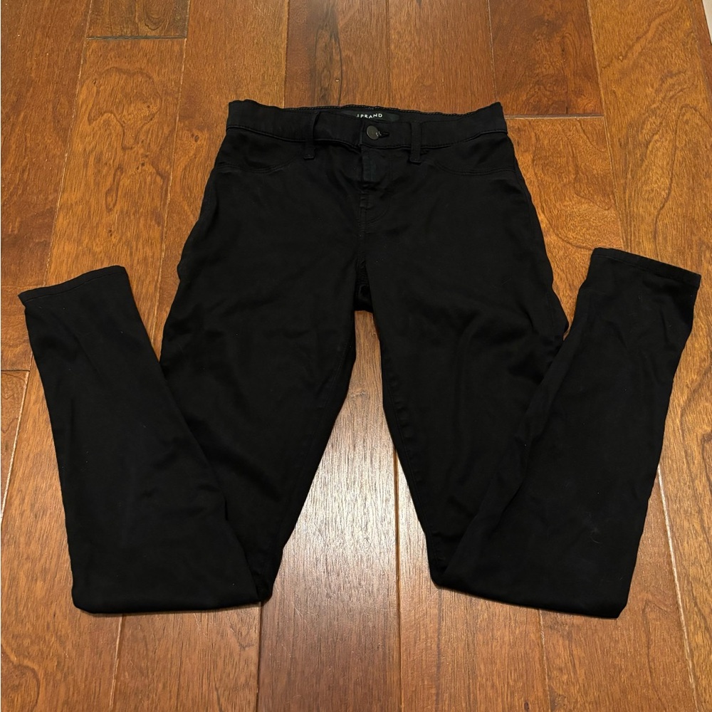 J Brand Super Skinny Black Womens Size 25 Style 495V090